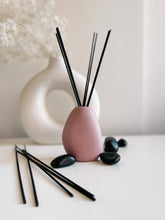 Load image into Gallery viewer, Reed Diffuser in light purple ceramic vase