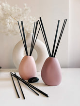 Load image into Gallery viewer, Reed Diffuser in light purple ceramic vase