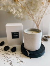 Load image into Gallery viewer, Smells like Lavender- concrete jar candle