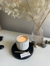 Load image into Gallery viewer, Smells like Christmas Wreath - concrete jar candle
