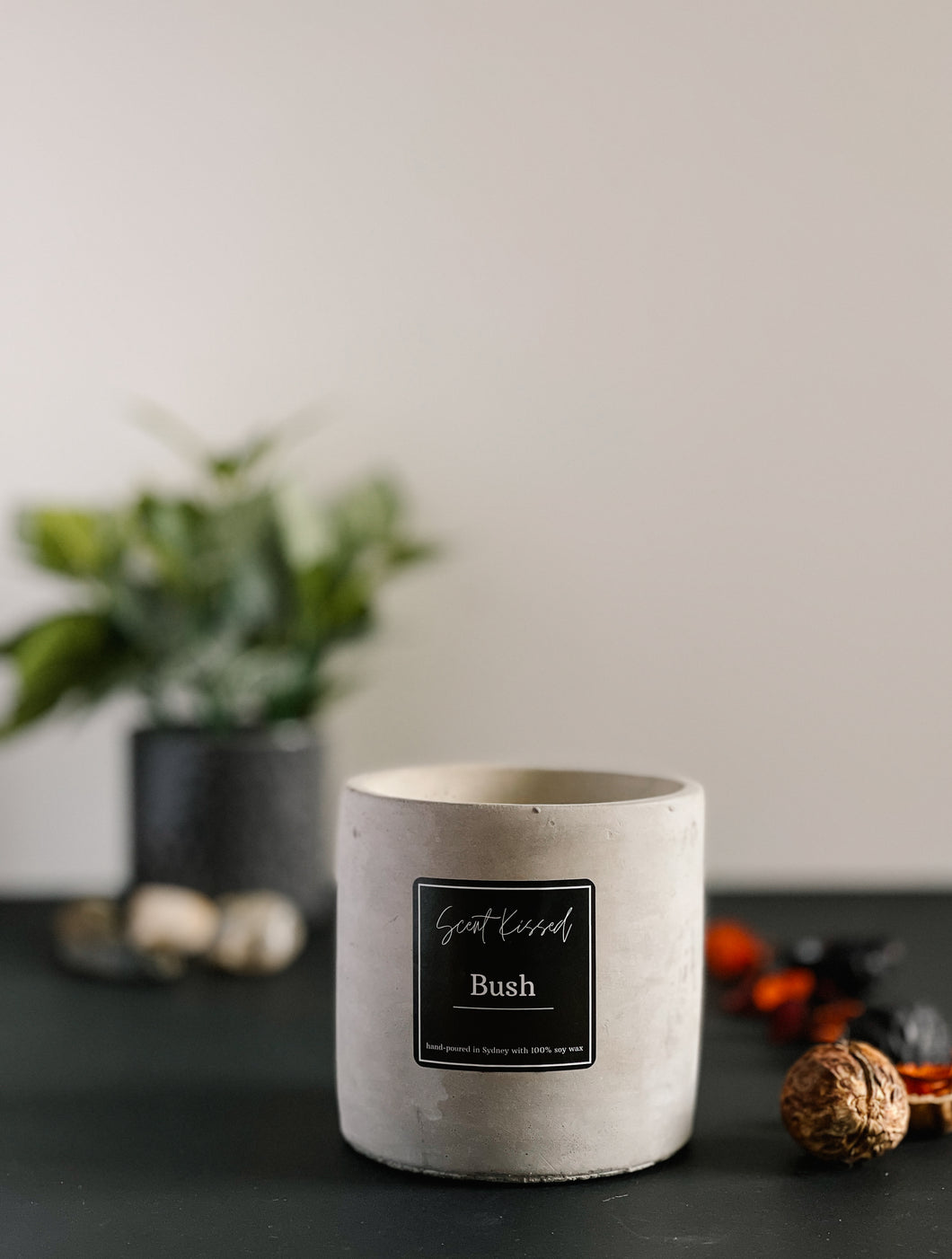 Smells like Australian Bush - concrete jar candle